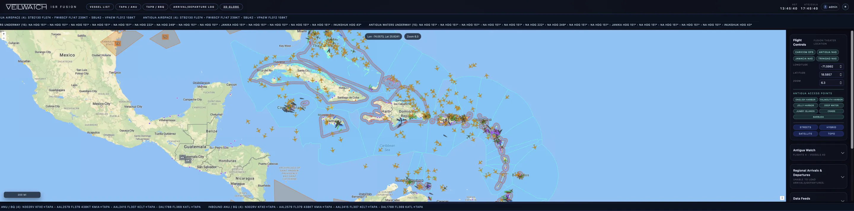 Coastal — operational view